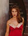 Pheobe in red